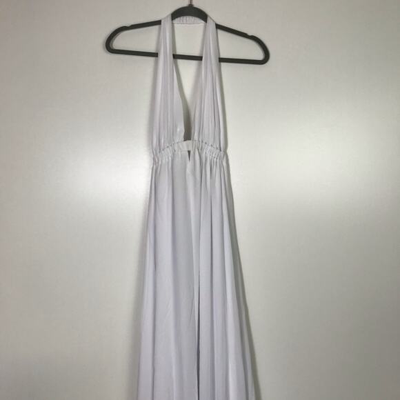 Show Me Your Mumu Luna White Chiffon Dress NWT - Picture 2 of 7